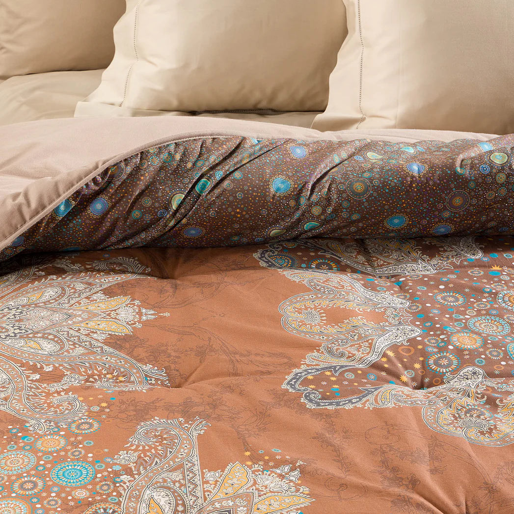 Trapunta Matrimoniale Gran Scaldotto In Cotone Pettinato Serenissima - Caleffi