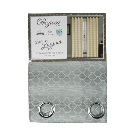 Tenda LAGUNA conchiglia 140x290 by Preziosa Home