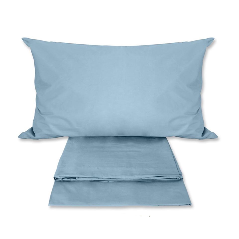 Completo Lenzuola Singolo Tinta Unita By Maestri Cotonieri