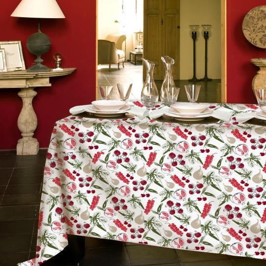 Tovaglia LAMPONI by Tessitura Randi