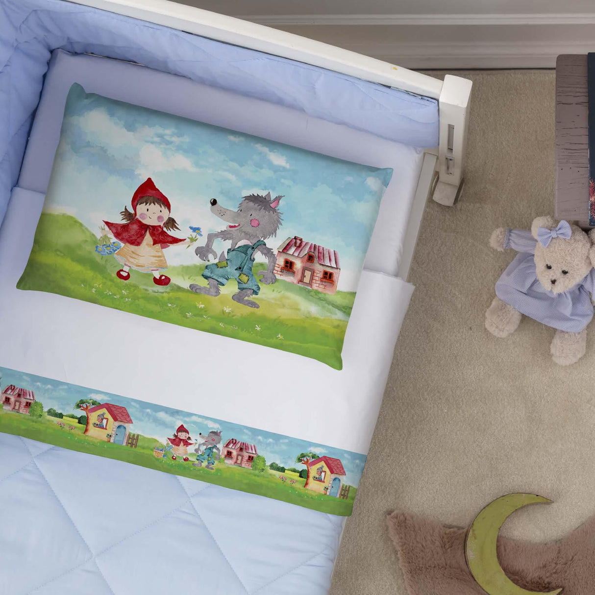 Completo Lettino Baby LUPO by Carillo