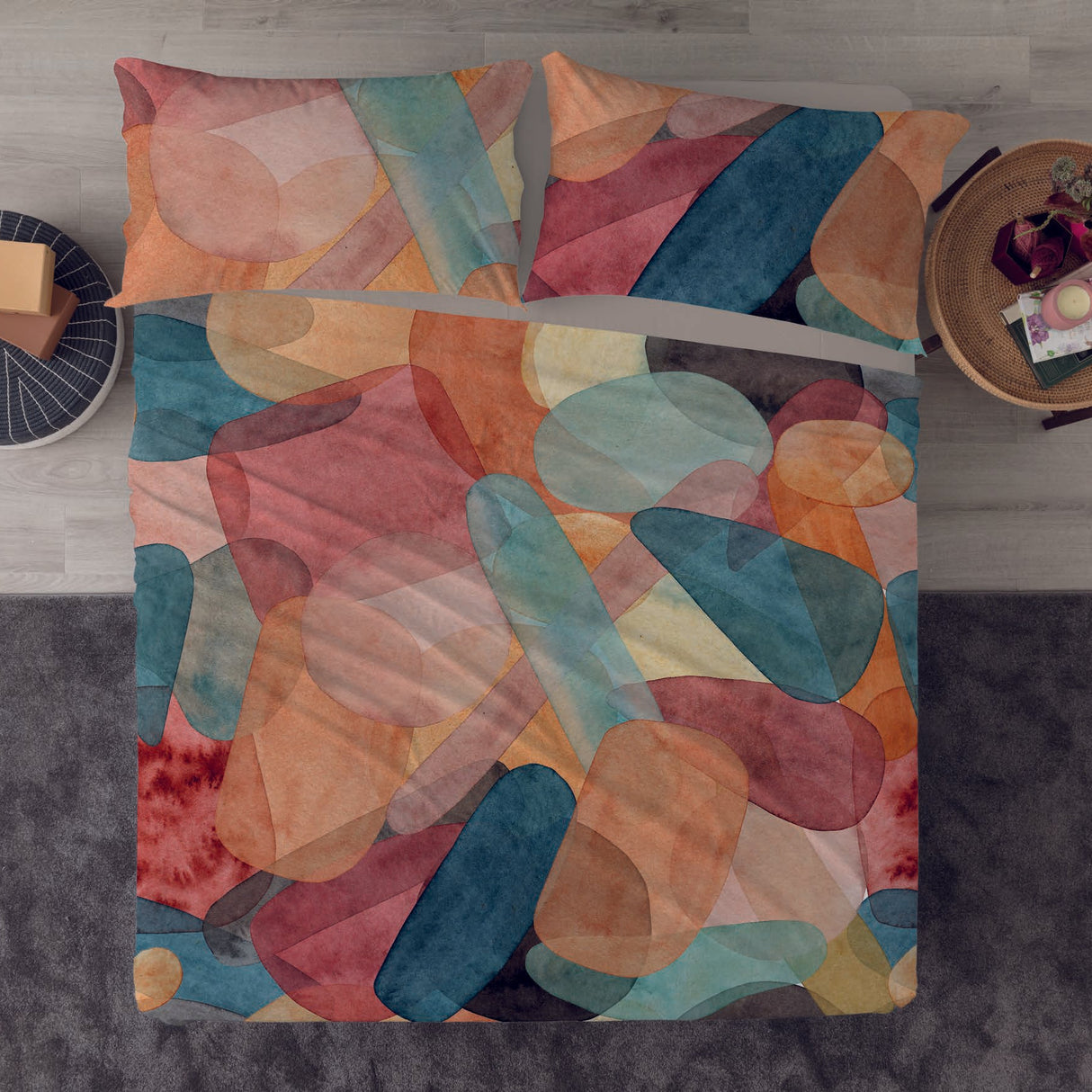 Completo Lenzuolo Copriletto Cotone RYAN by Linea Oro