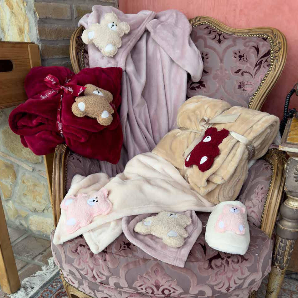 Plaid MY TEDDY - L'Atelier17