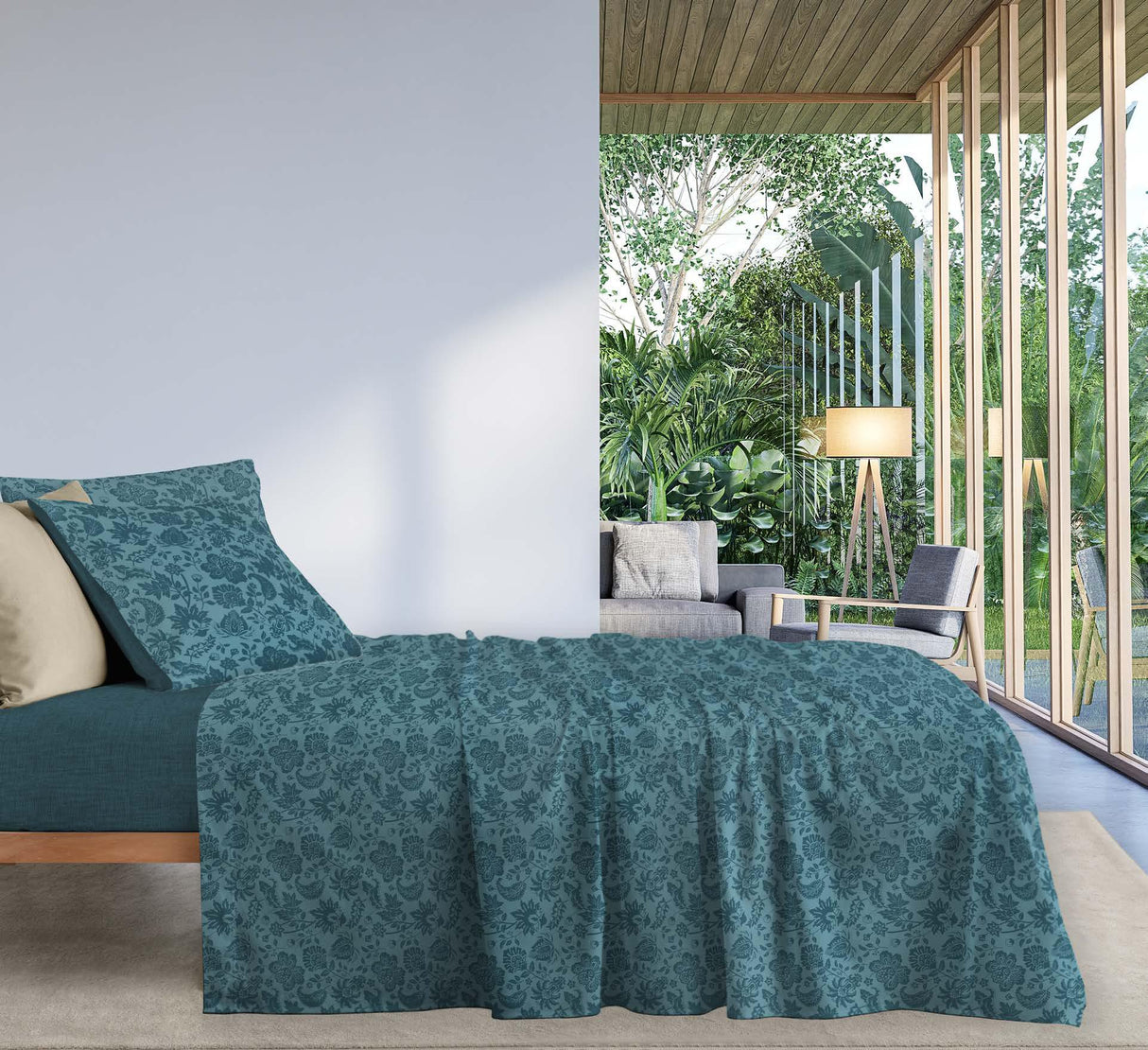 Completo Letto In Cotone EDEN by Linea Oro