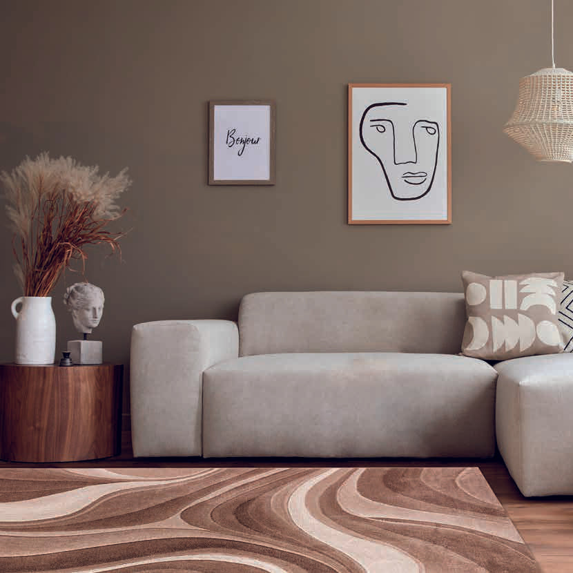 Tappeto arredo LISBOA- Linea oro