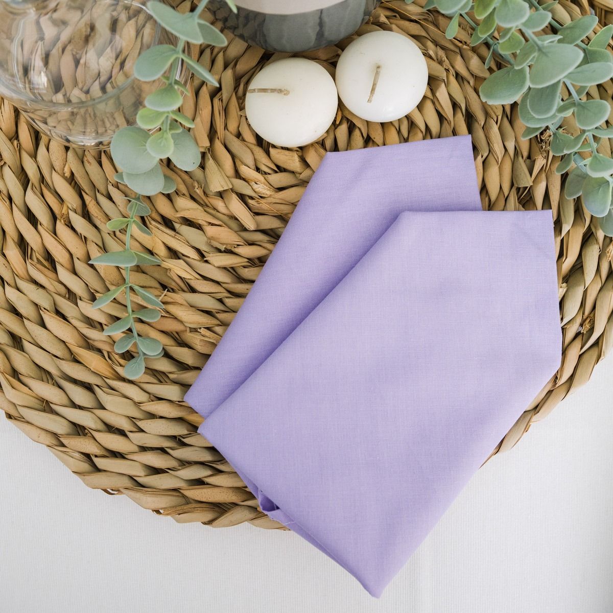 Servizio da Tavola LAVANDA X12 By MAESTRI COTONIERI