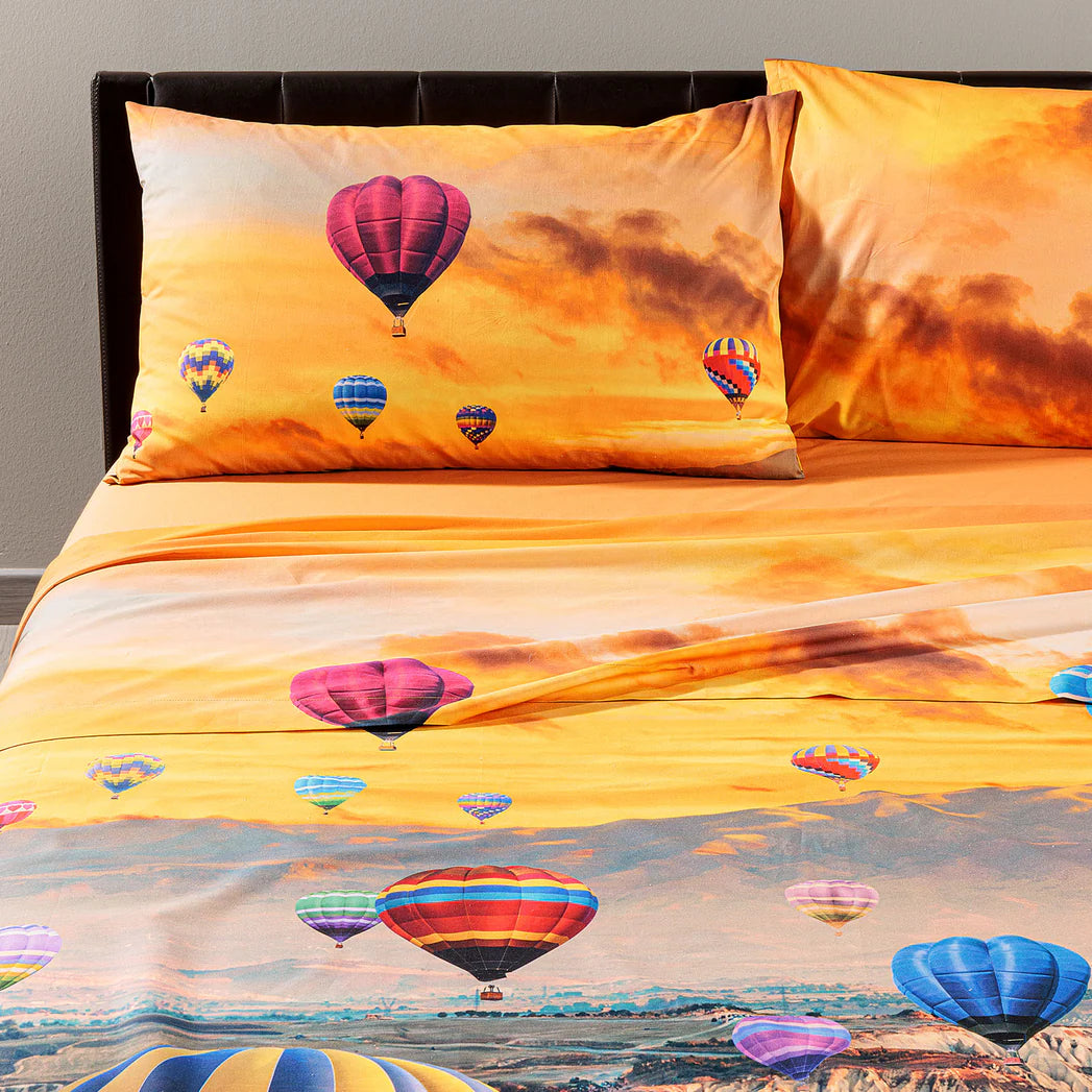 Lenzuola Copriletto In Cotone CAPPADOCIA Matrimoniale by Caleffi