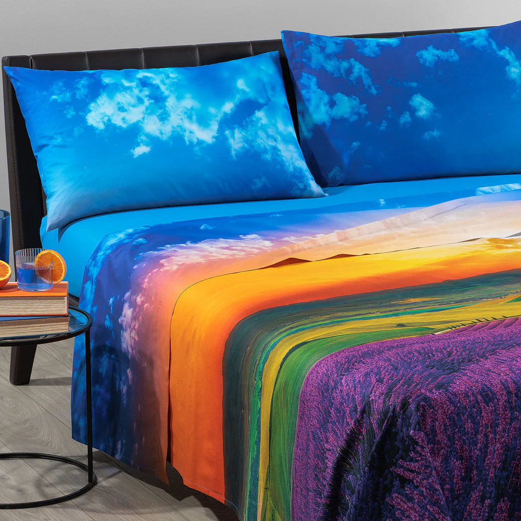 Completo lenzuola Copriletto HEAVEN by Caleffi