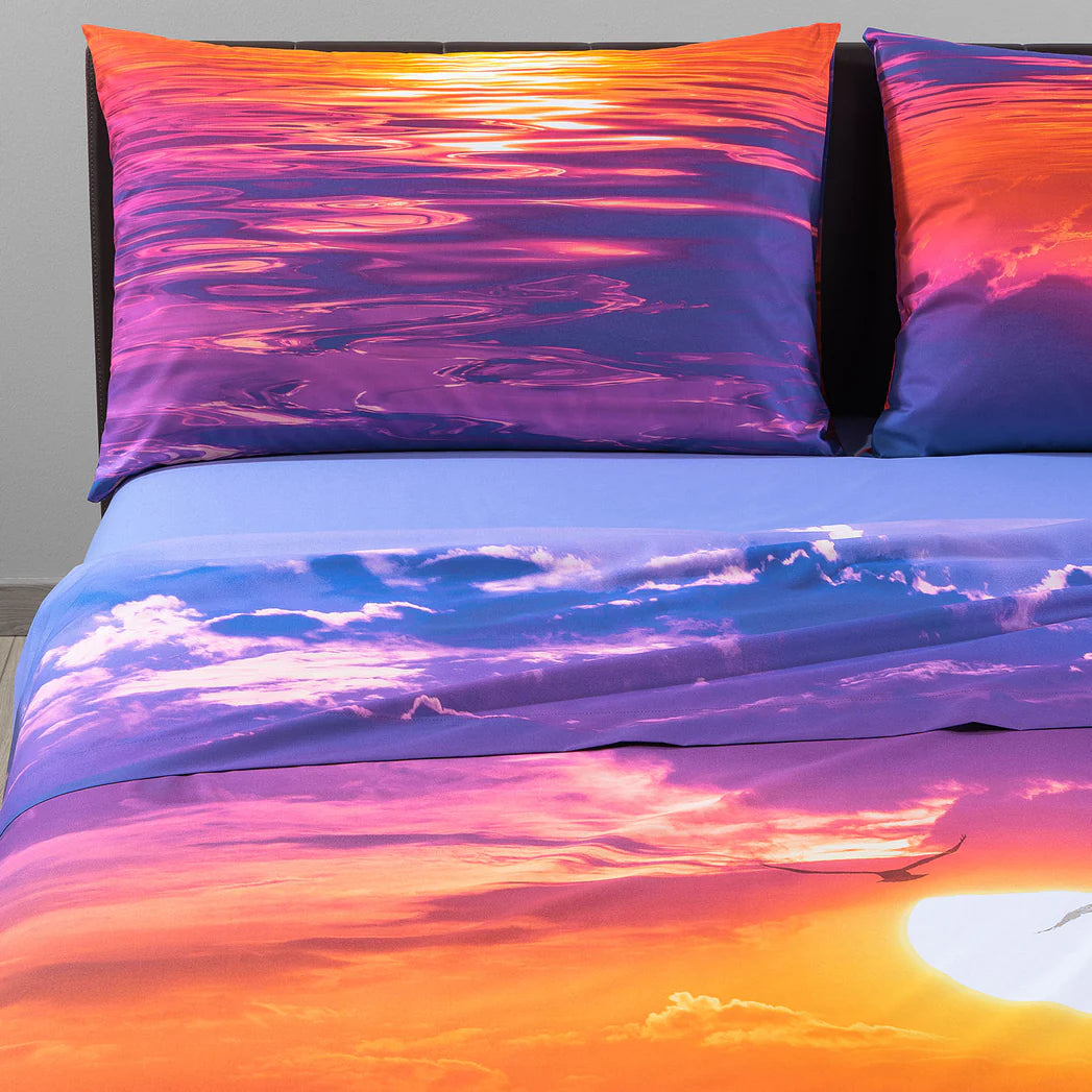 Completo lenzuola Copriletto LOST HORIZON by Caleffi