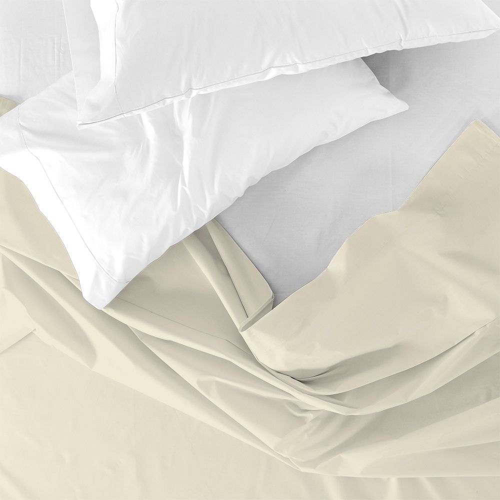 Lenzuolo Sopra Tinta Unita Matrimoniale 270x290cm by Maestri Cotonieri