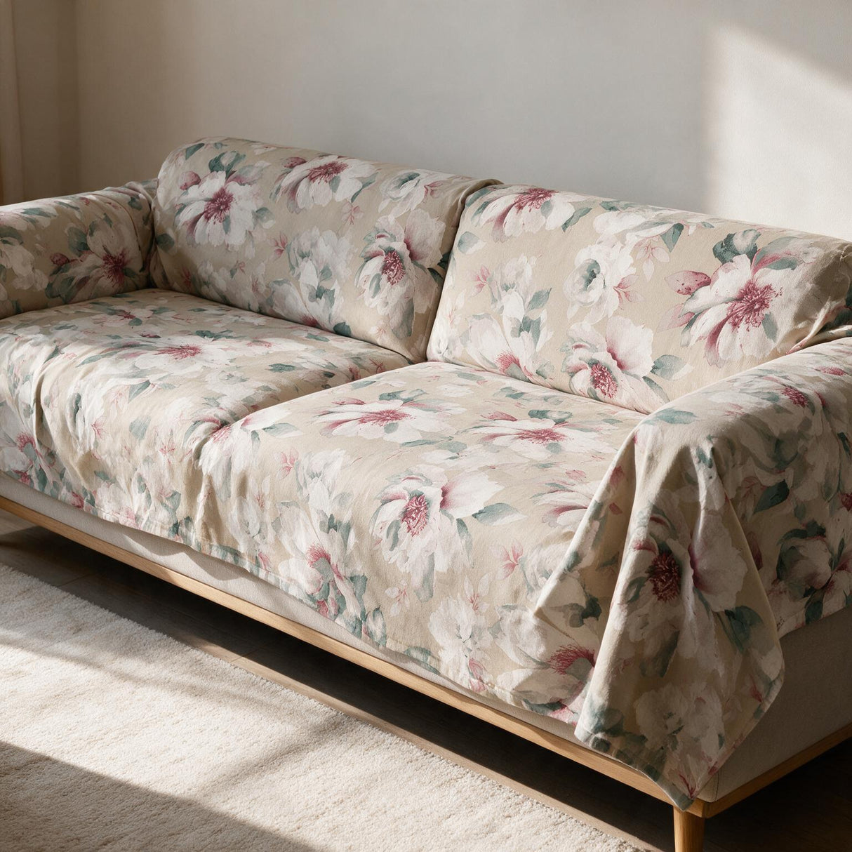 Telo Multiarredo Lipari Sabbia/Rosa Cipria N04 250x280 cm - Botticelli Home