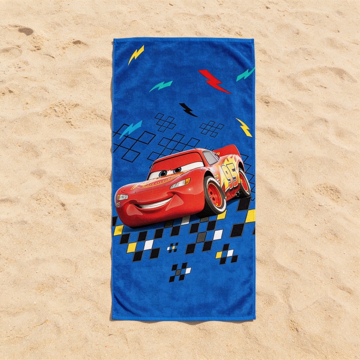 Telo Mare Cars in 100% Cotone 70x140 cm - Hermet