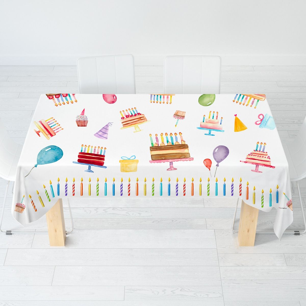 Tovaglia Birthday x12 – I Love Sleeping (160x270 cm)