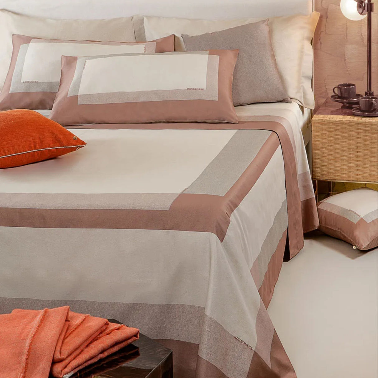 Completo lenzuola copriletto METROPOLIS - Borbonese