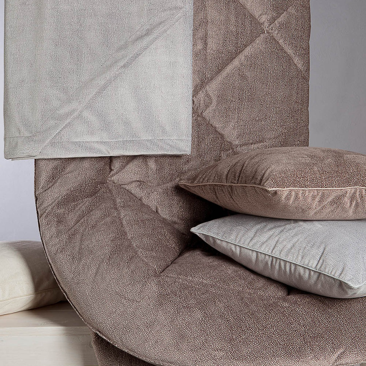 Trapunta in velluto TWIST OP - Borbonese