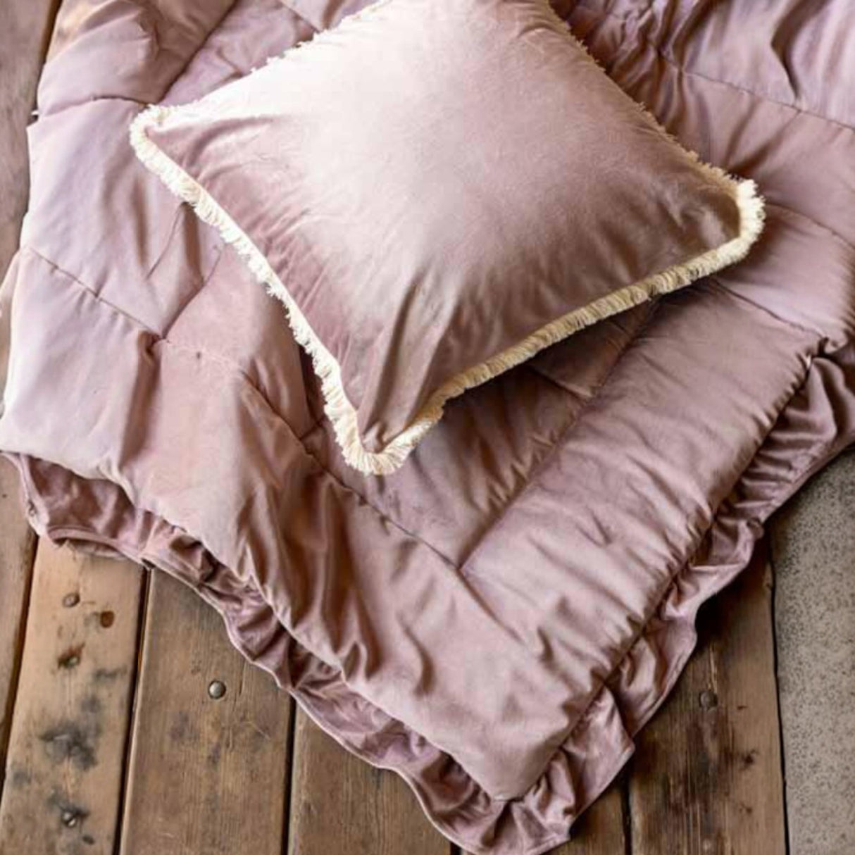 Trapunta in Velluto Matrimoniale ARYA - L'Atelier17