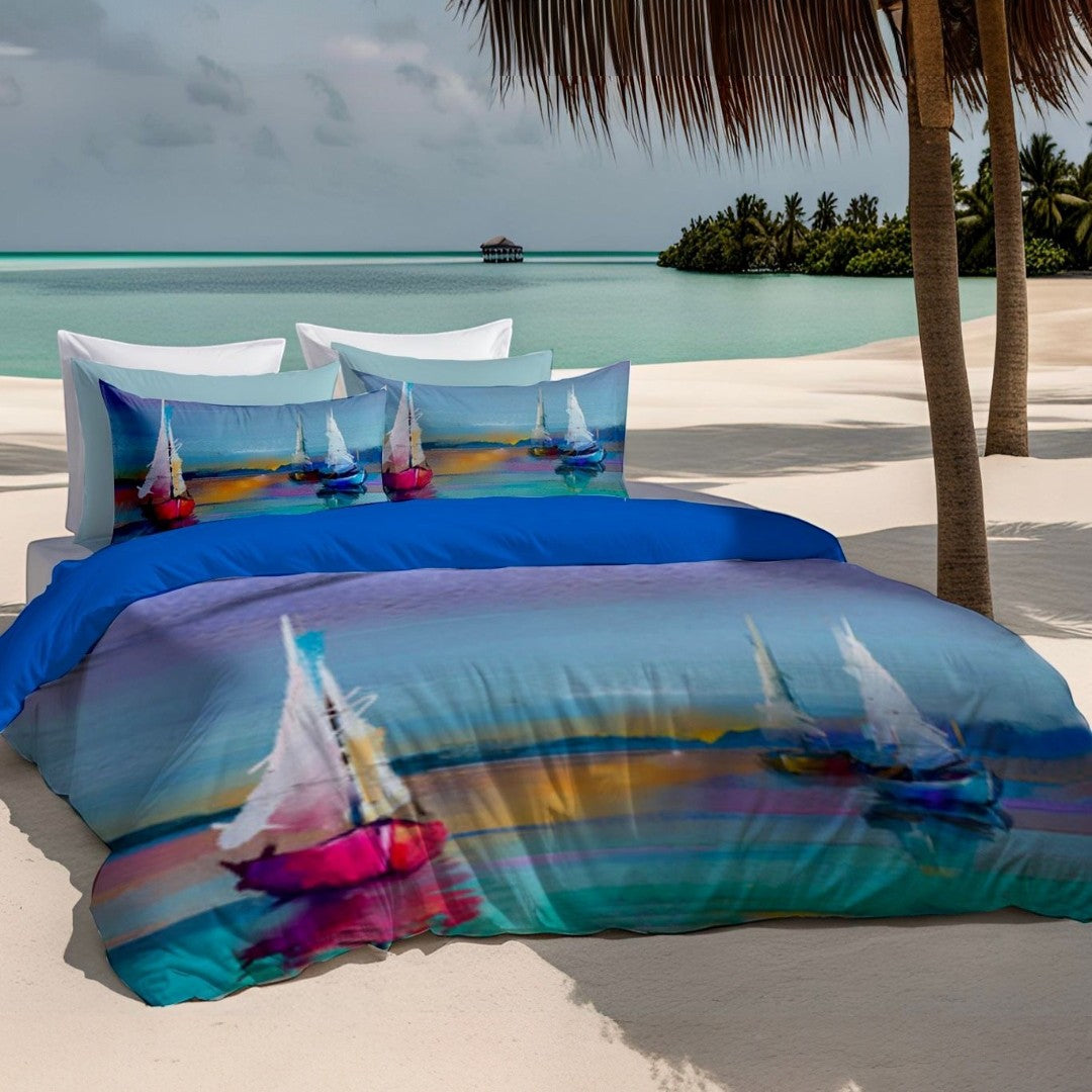 Lenzuola Copriletto Matrimoniale BARCA by Botticelli