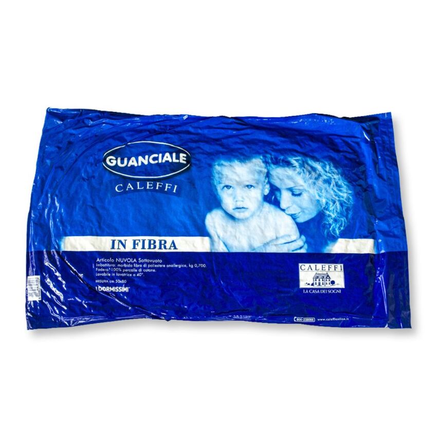 Guanciale in fibra NUVOLA Sottovuoto By Caleffi
