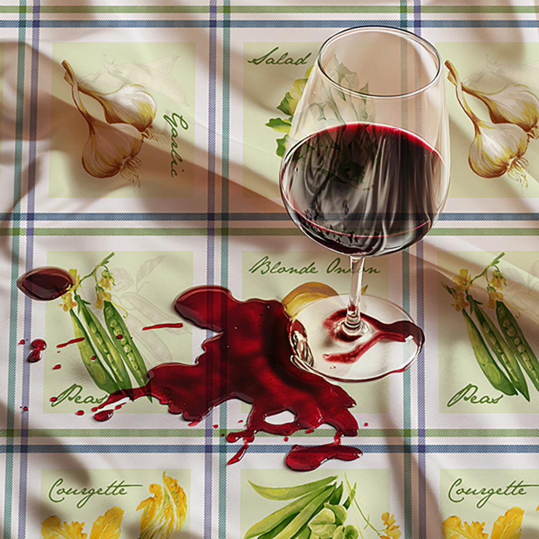 Tovaglia Antimacchia ORTAGGI 12 posti by Vingi