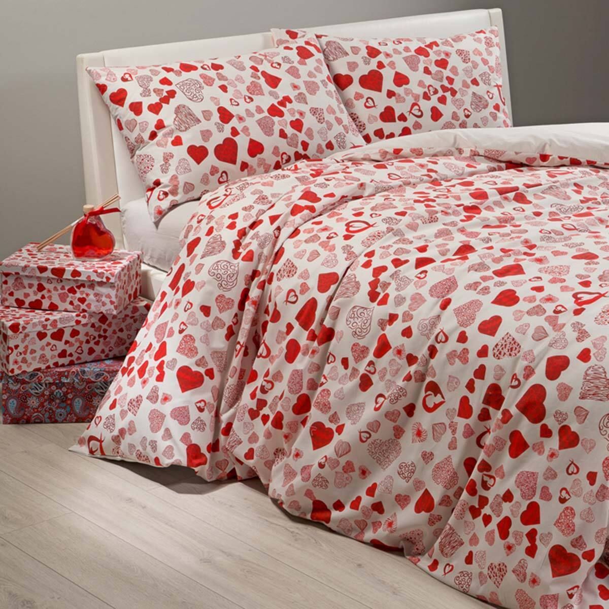 Completo Copripiumino Millecuori Caleffi – Matrimoniale Cotone