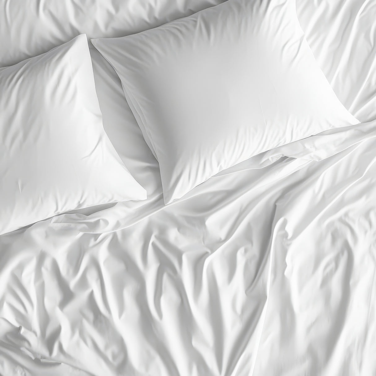 Parure Copripiumino No Stiro Tekno Time® – Tinta Unita Made in Italy - Maè