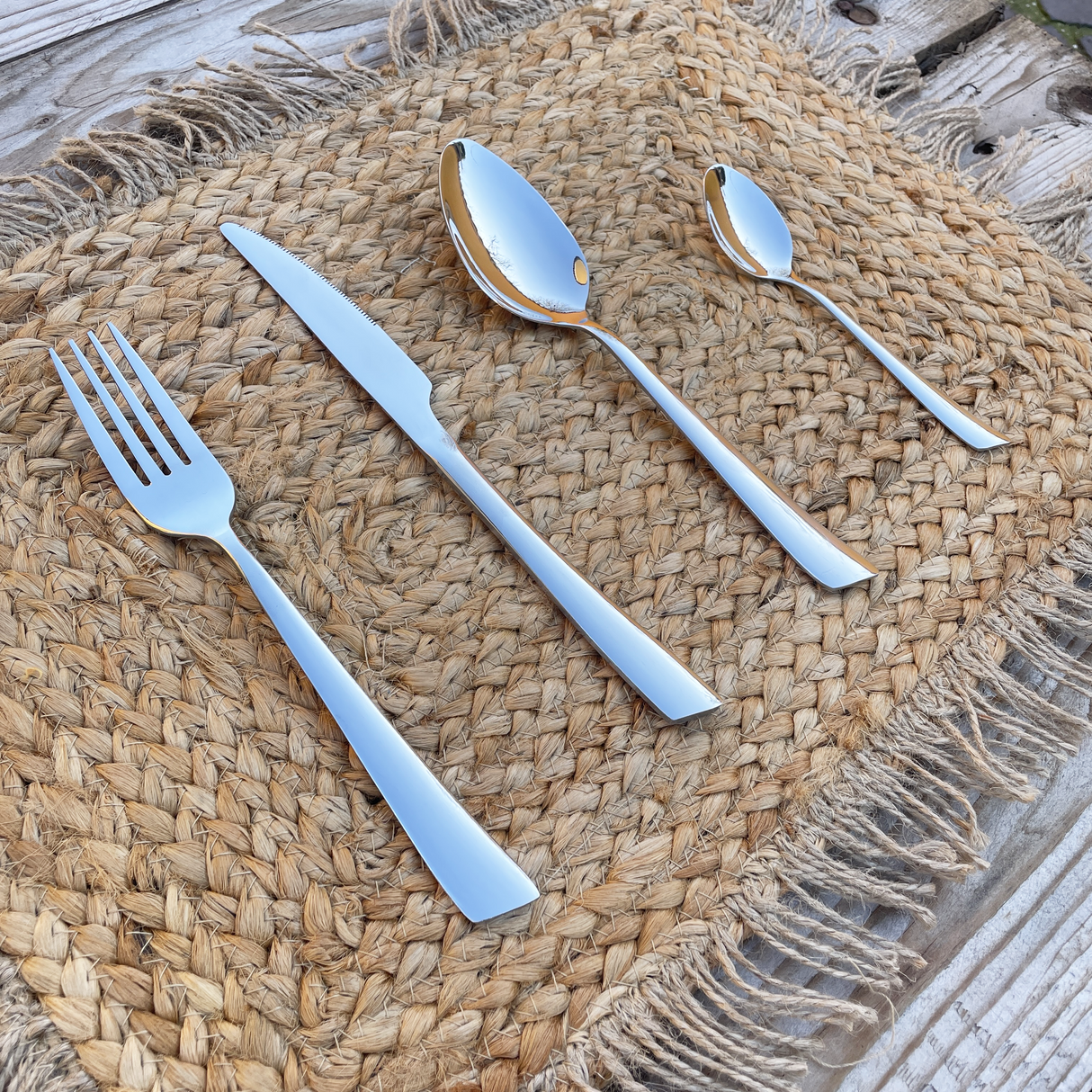 Set Posate 24 Pezzi SILVER 2018C In Acciaio Inox By Bavaria Ottingher