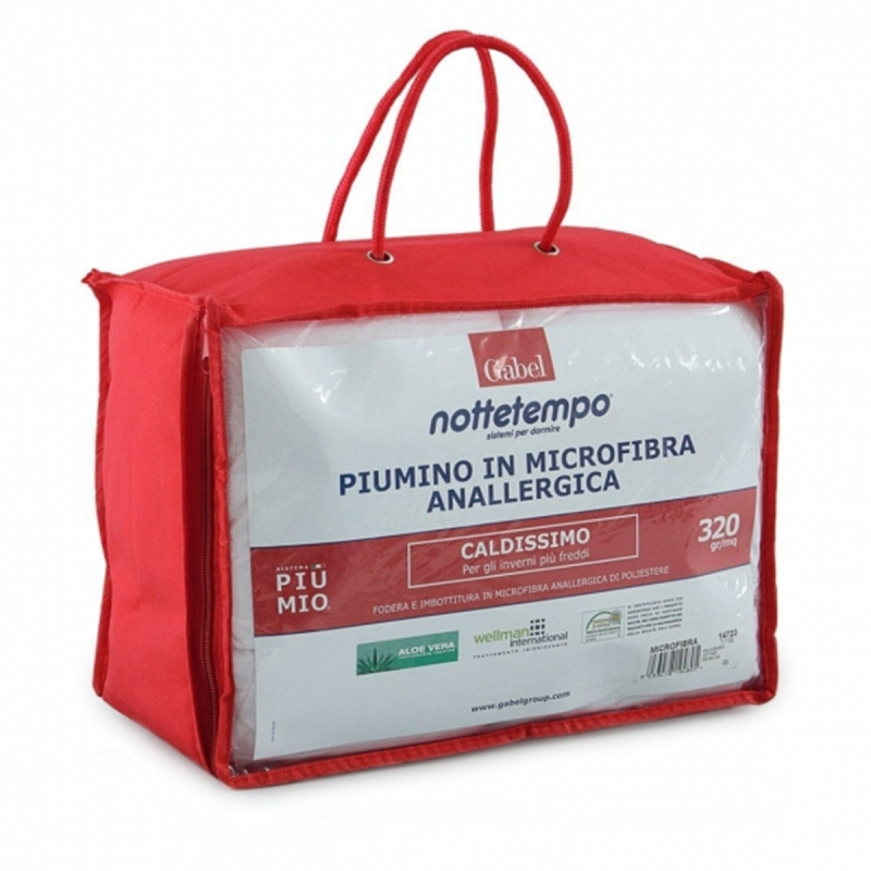 Piumino Interno Caldissimo Microfibra 320 G/mq by Gabel