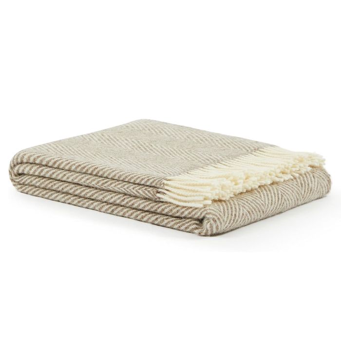 Plaid Iseo Spina in Pura Lana Vergine 130x170cm - Lanerossi