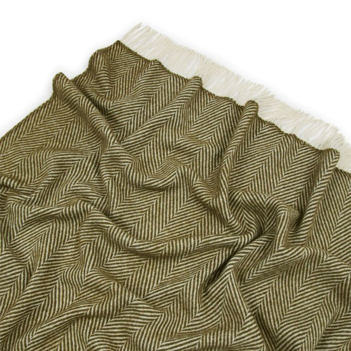 Plaid Iseo Spina in Pura Lana Vergine 130x170cm - Lanerossi