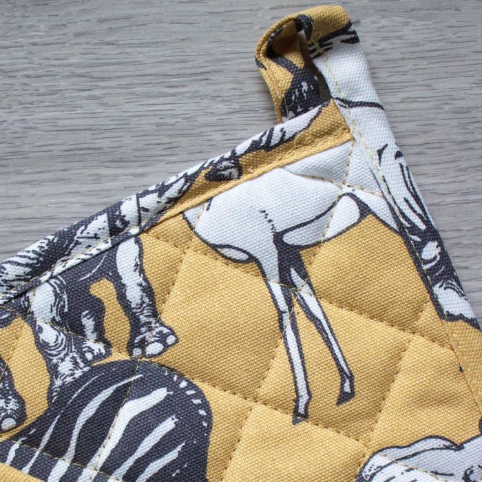 Set 2 Presine da Cucina Pandora Maestri Cotonieri Home in Cotone Fantasia