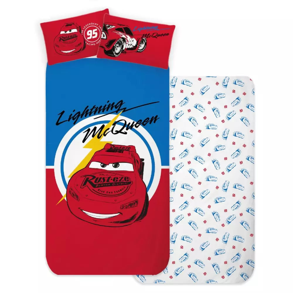 Completo lenzuola singolo CARS by Disney
