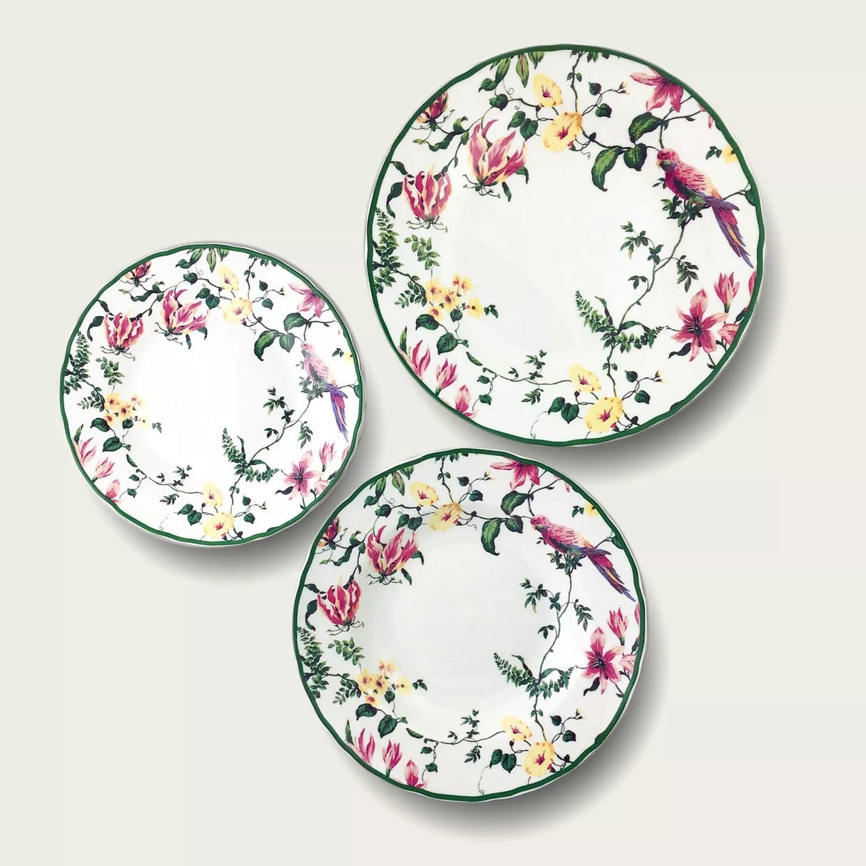 Servizio di piatti 18 pezzi FIORI COLORATI by Arca