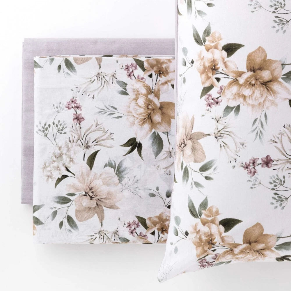 Completo Lenzuola CHARLOTTE matrimoniale by Linea Oro