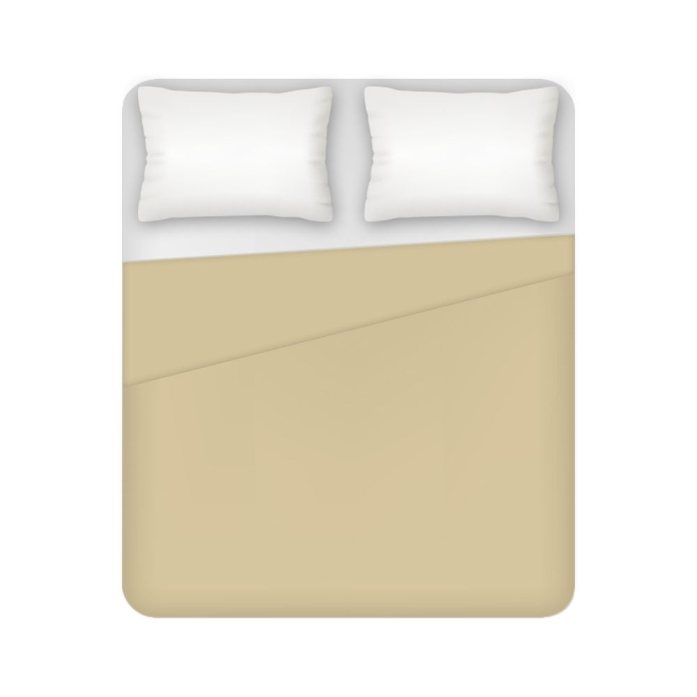 Lenzuolo Sopra Tinta Unita Matrimoniale 270x290cm by Maestri Cotonieri