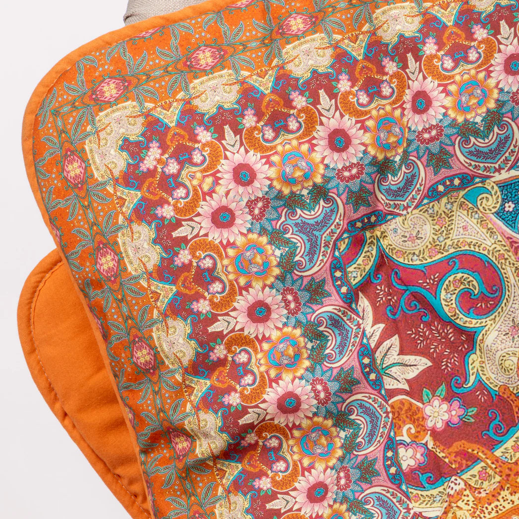 Plaid Scaldotto In Cotone Pettinato Alhmabra - Caleffi