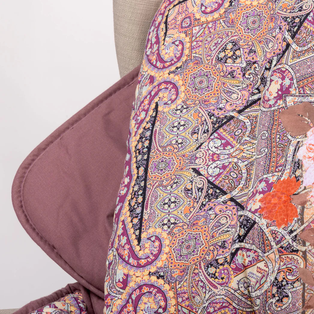 Plaid Scaldotto In Cotone Pettinato Giava - Caleffi