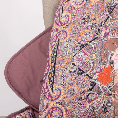 Plaid Scaldotto In Cotone Pettinato Giava - Caleffi