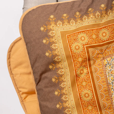 Plaid Scaldotto In Cotone Pettinato Kashmir - Caleffi