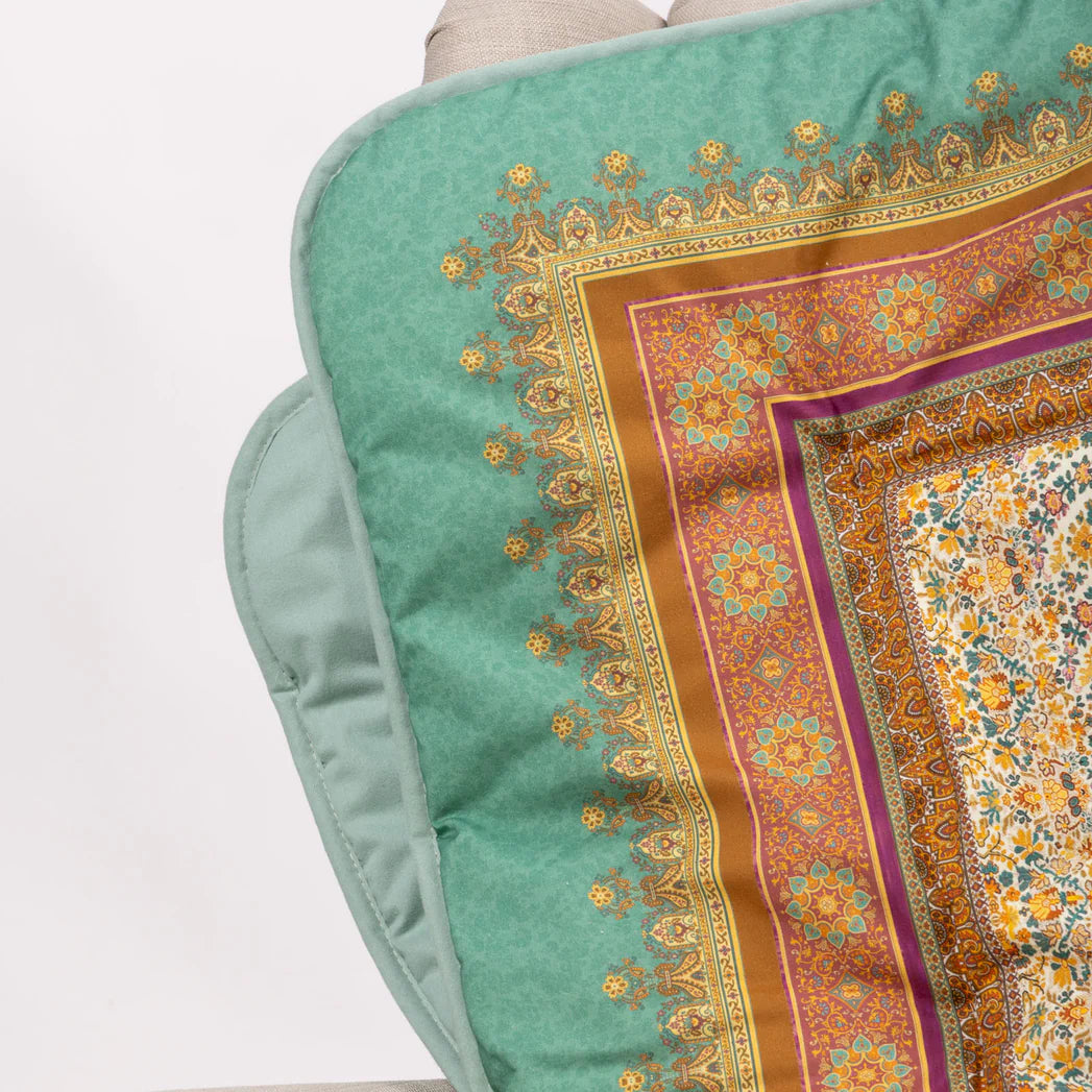 Plaid Scaldotto In Cotone Pettinato Kashmir - Caleffi