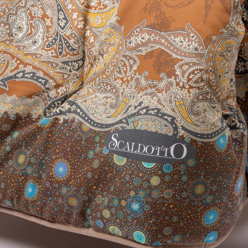 Plaid Scaldotto In Cotone Pettinato Serenissima - Caleffi