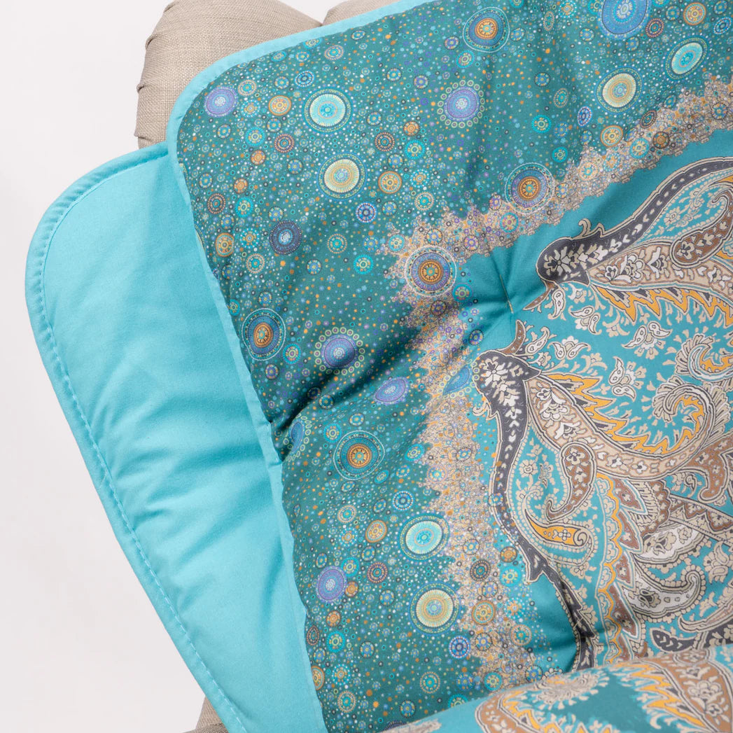 Plaid Scaldotto In Cotone Pettinato Serenissima - Caleffi