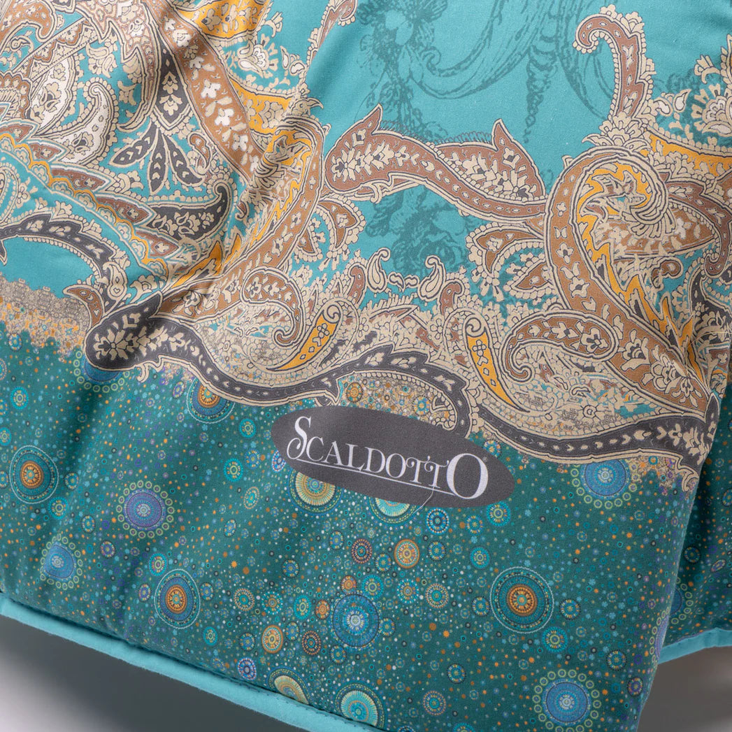 Plaid Scaldotto In Cotone Pettinato Serenissima - Caleffi