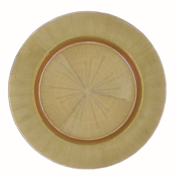 Sottopiatto in Vetro ORO By Easy Life (Natale)