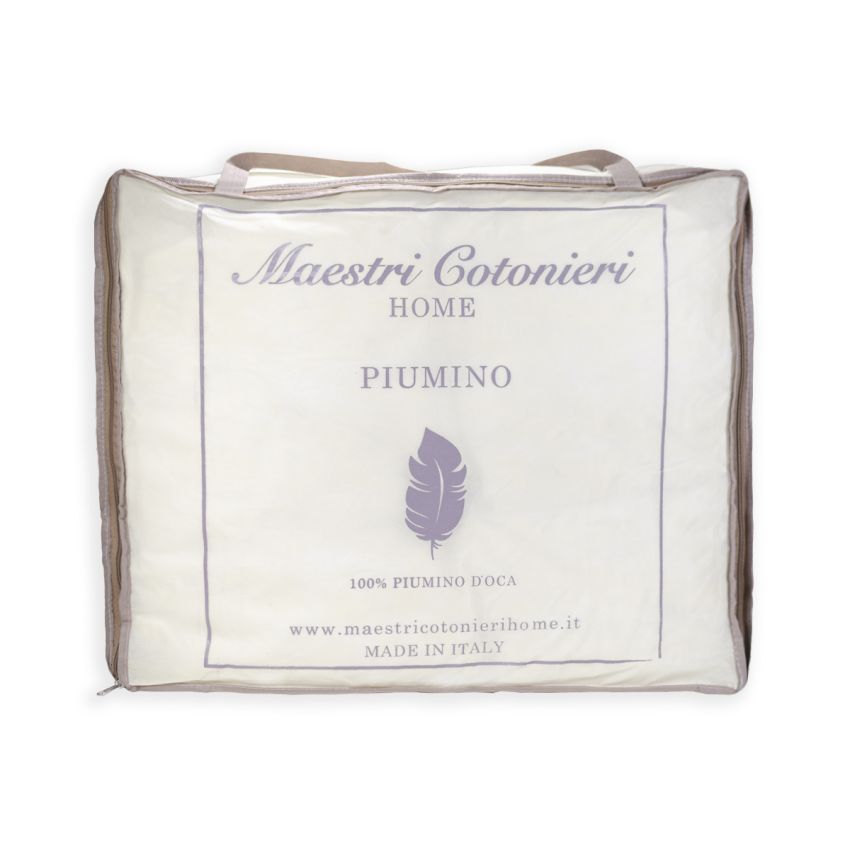 Piumino Alaska 100% Piuma D'Oca By Maestri Cotonieri