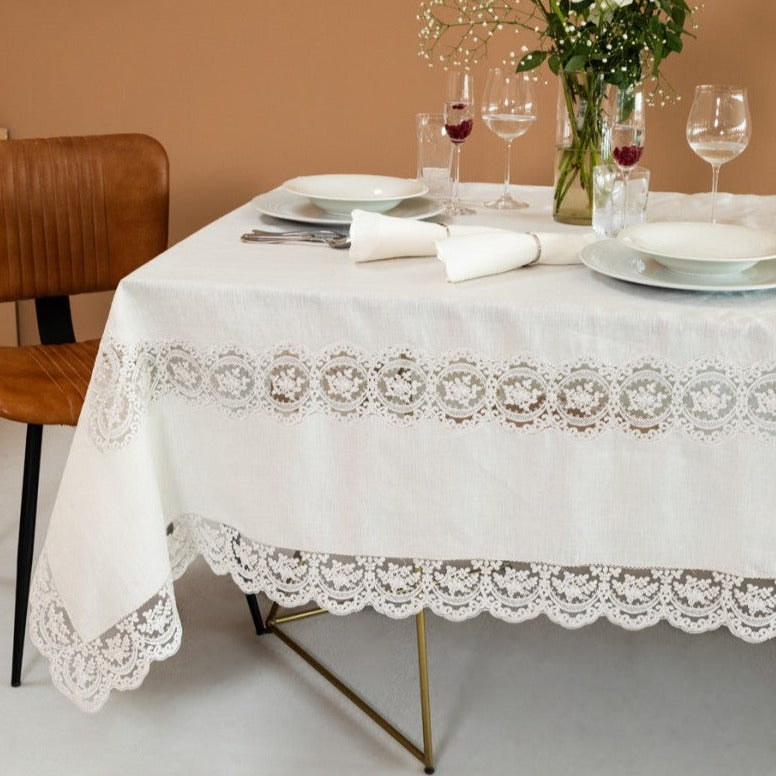 Set Tavola in Lino Clarì - Battaglia