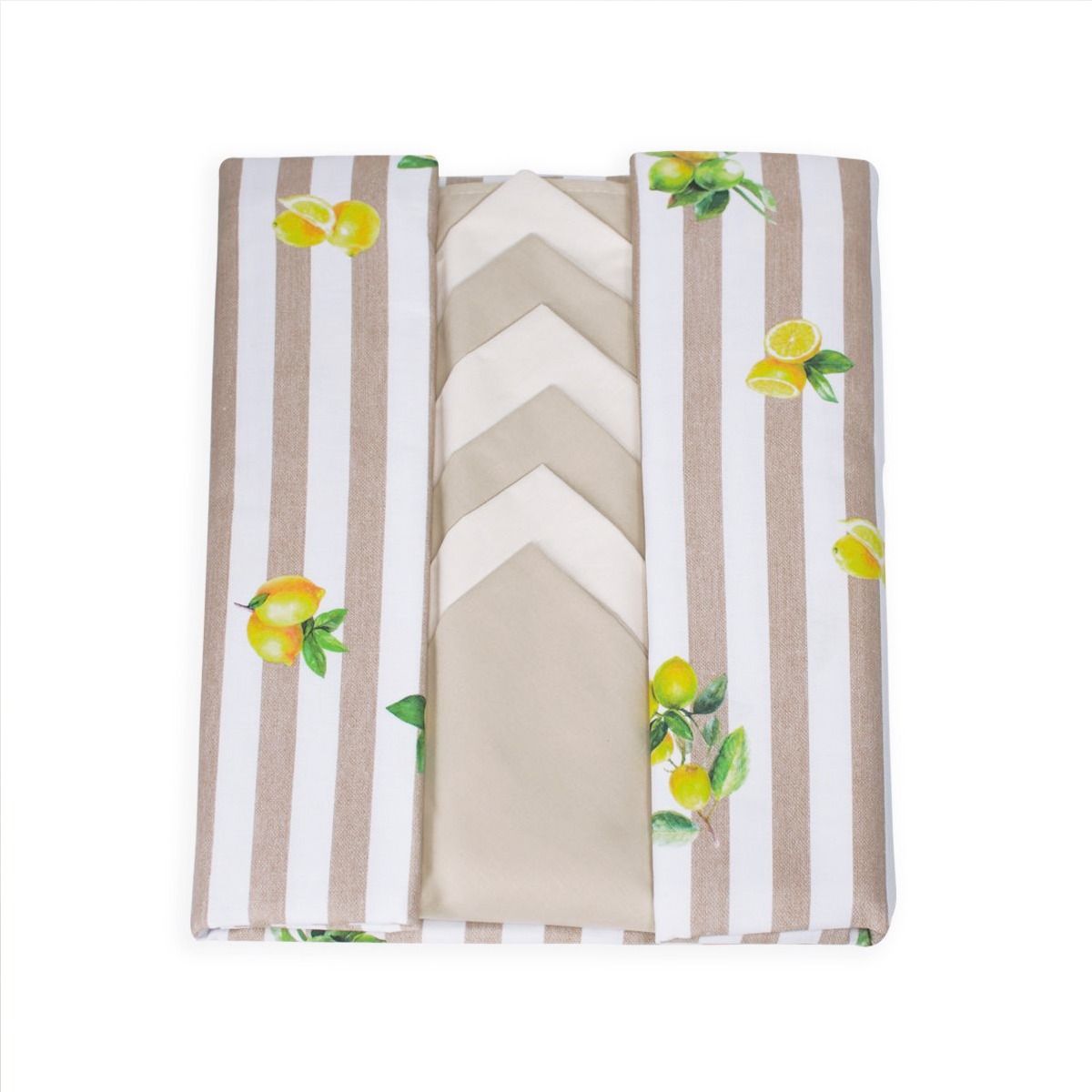 Servizio da Tavola x18 LIMONCELLO by Maestri Cotonieri