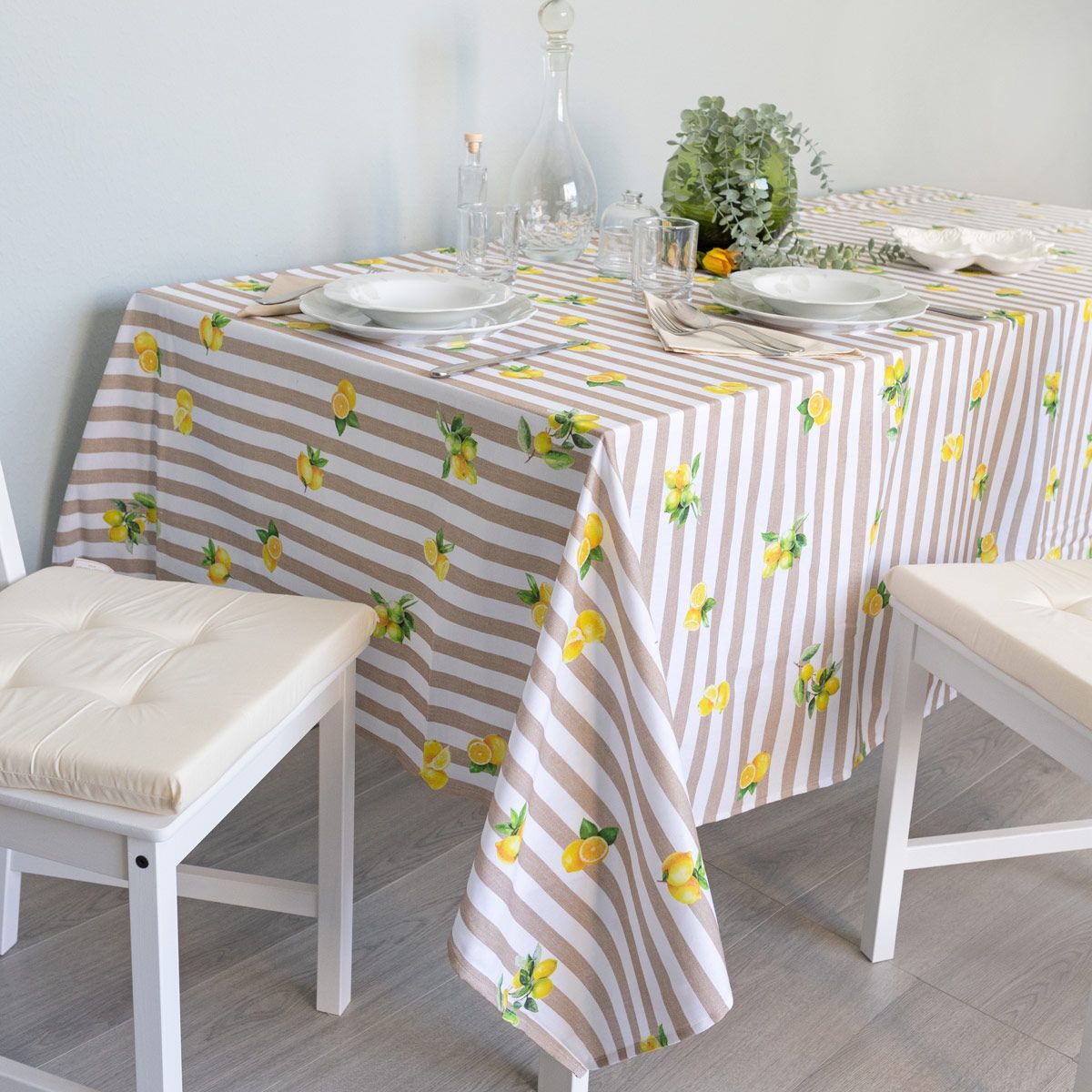 Servizio da Tavola x18 LIMONCELLO by Maestri Cotonieri