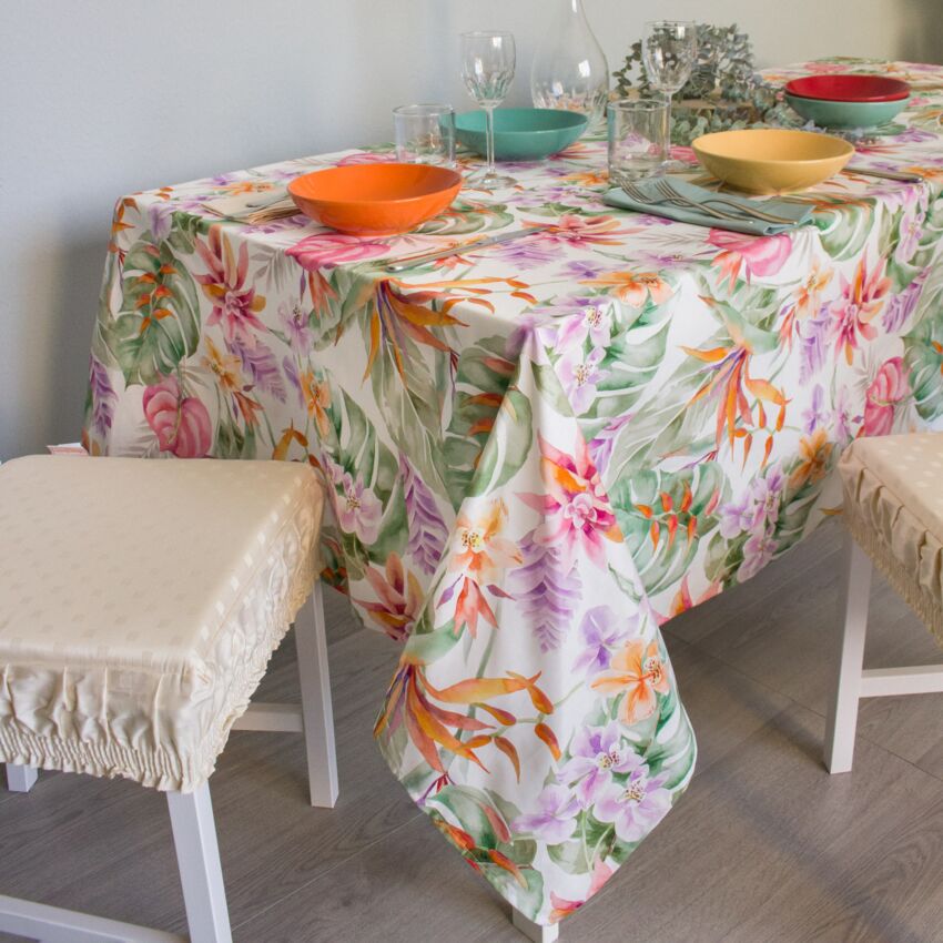 Servizio da tavola x12 PALME by Maestri Cotonieri