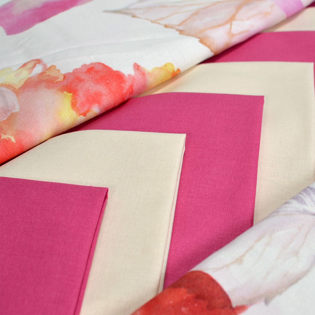 Servizio Da Tavola x12 POPPY by Maestri Cotonieri