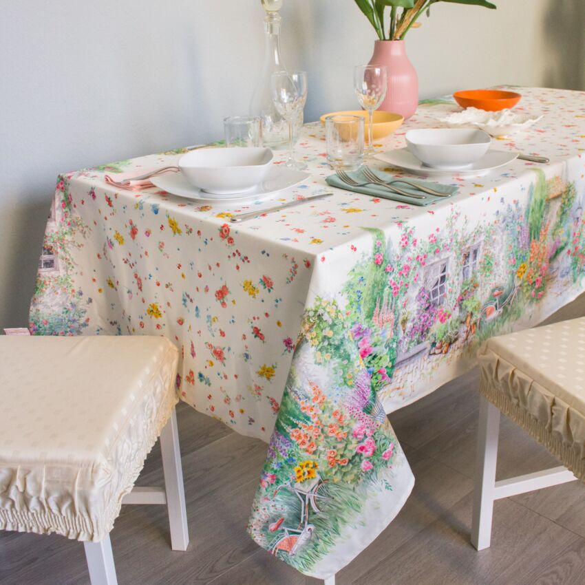 Servizio da tavola x12 PRATO by Maestri Cotonieri